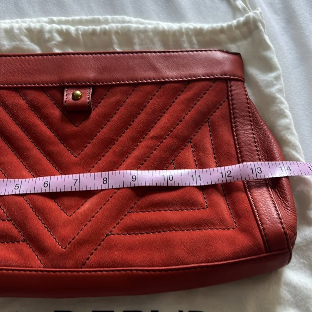 Banana Republic Orange Clutch Bag - Picture 9 of 9